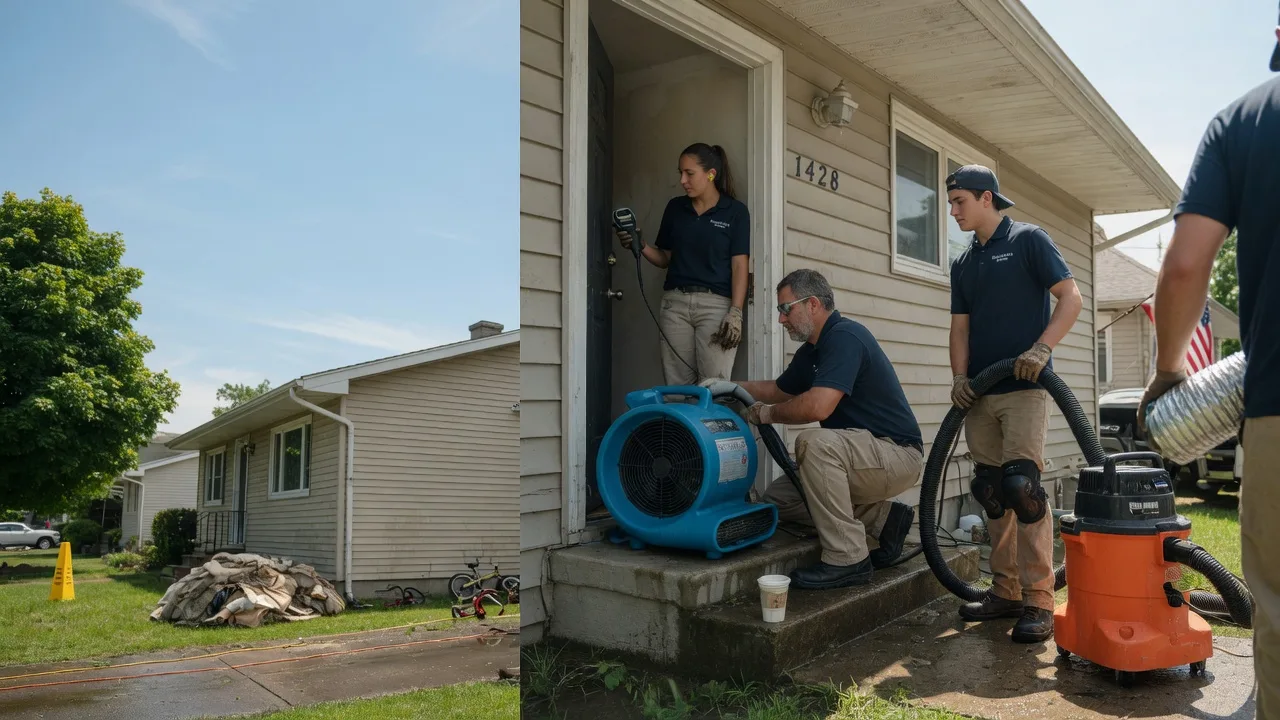 Water Damage Restoration in New Galilee, PA near me